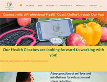 Tablet Screenshot of healthcoachconnect.com